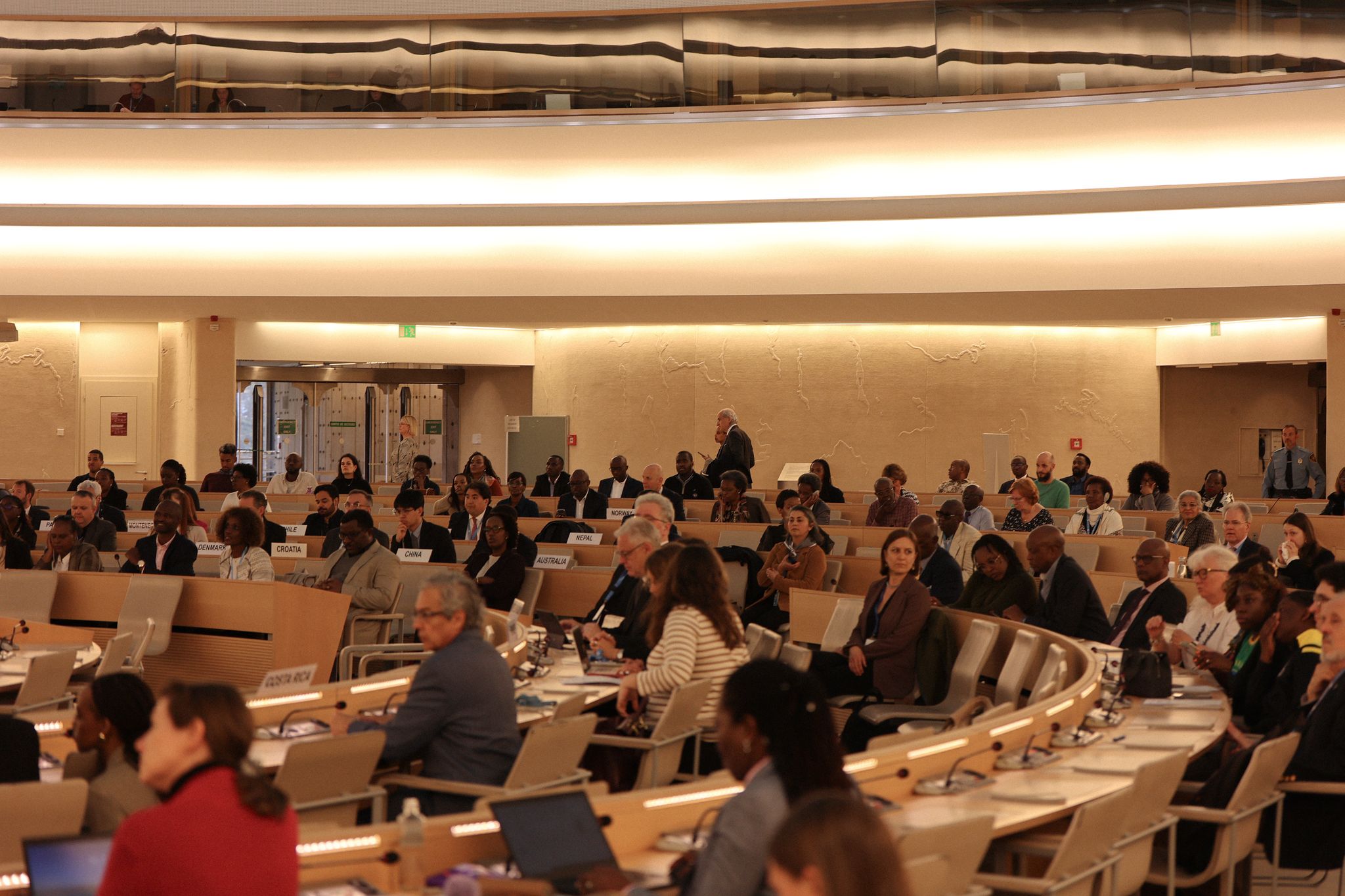 Hundreds gathered at the United Nations Office at Geneva, on April 14, for the 31st Commemoration of the 1994 Genocide against the Tutsi in Rwanda, in a solemn ceremony co-organized by the Embassy of Rwanda to Switzerland and Permanent Mission to the United Nations at Geneva