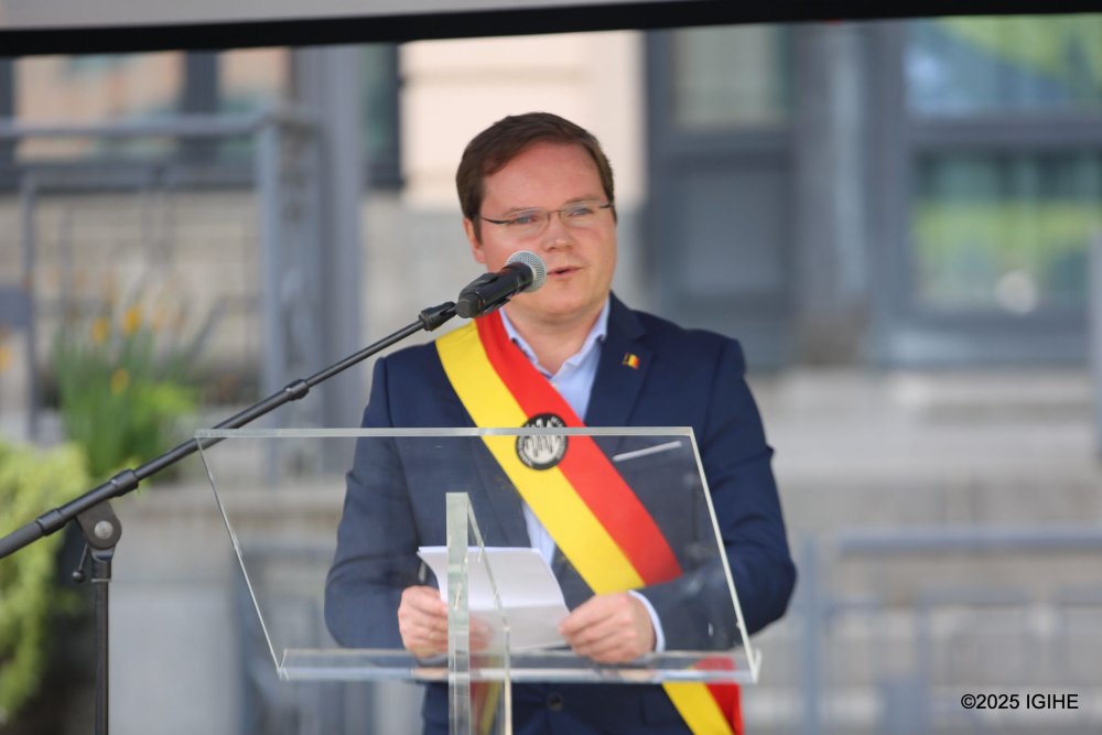 Benoît Malisoux, representing the city, sincerely thanked the organizers of the event and emphasized that the 1994 Genocide against the Tutsi concerns all of humanity.