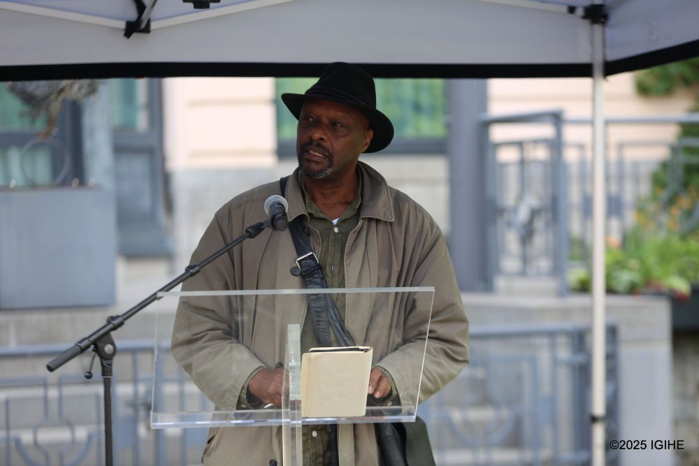 Twagira Mutabazi Eugène, head of Ibuka-Mémoire et Justice-Belgique, said that the Genocide against the Tutsi was rooted in divisions introduced during colonialism.