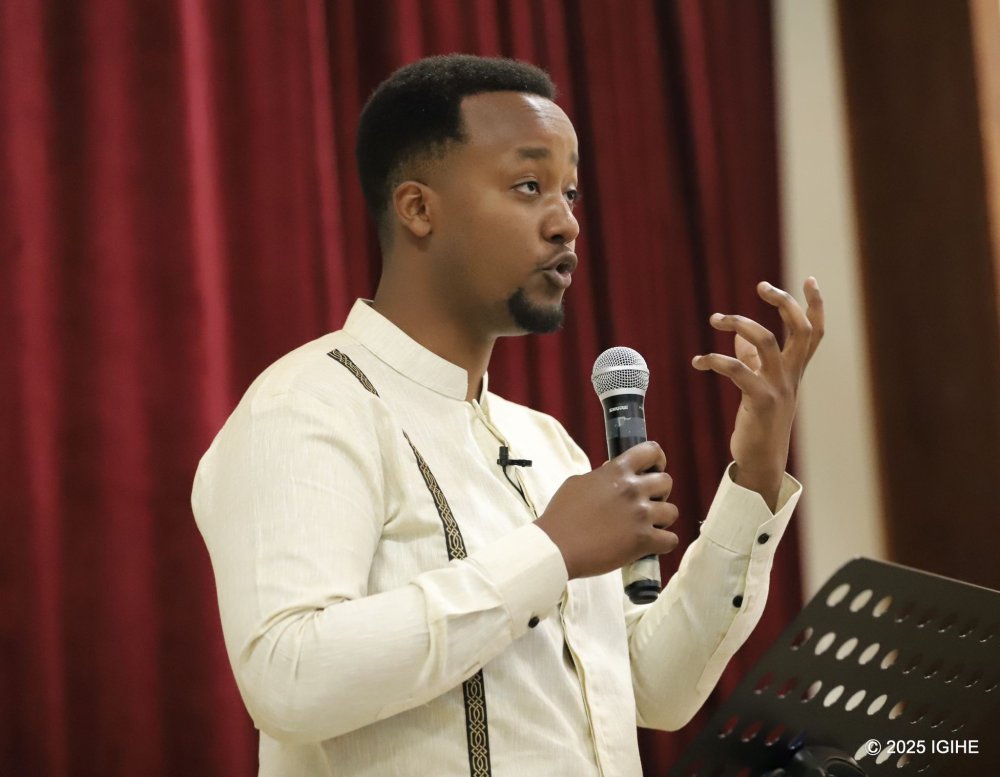 Byusa Christy shared reflections on behalf of the youth