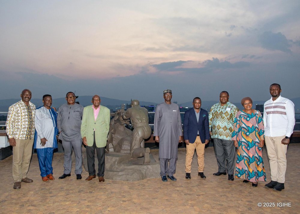 The Liberation Museum is among key historical sites they visited