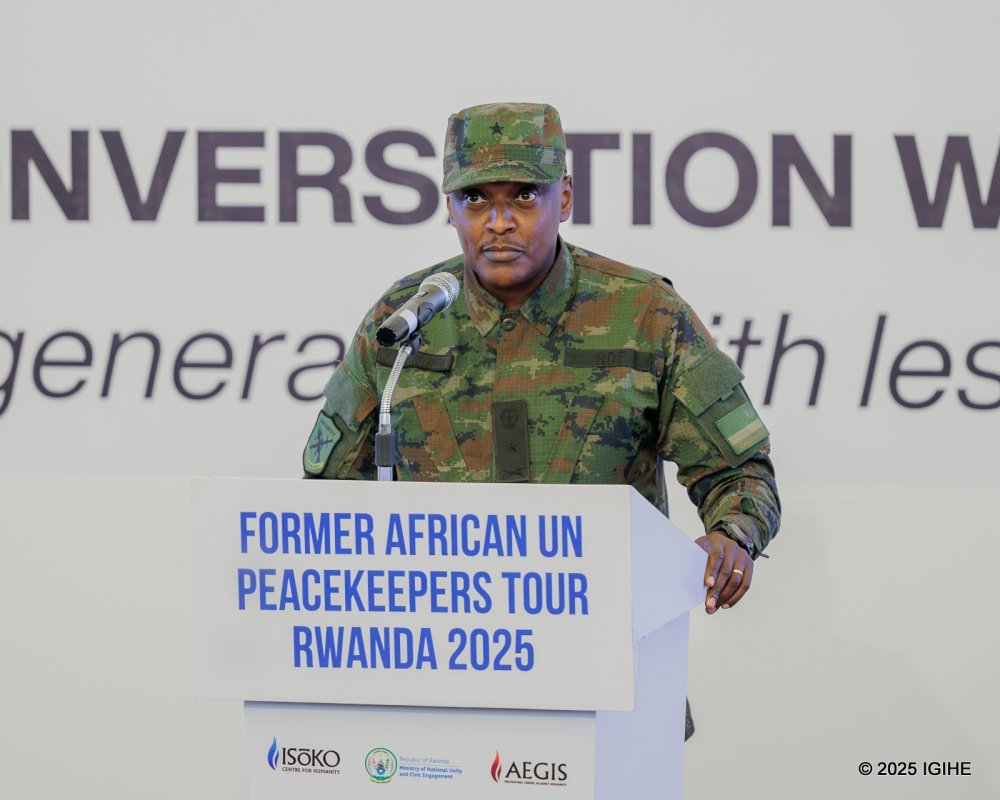 Speaking on behalf of the Rwanda Defence Force, Defence Spokesperson Brig Gen Ronald Rwivanga also saluted the former peacekeepers for risking their lives to protect civilians.