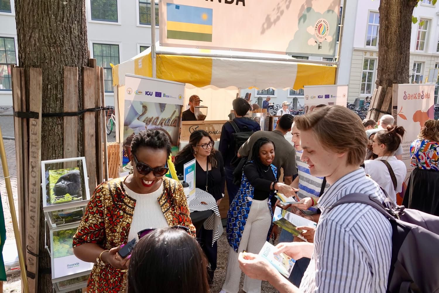 Travel enthusiasts explored Visit Rwanda packages, showcasing the country as a leading tourism destination.