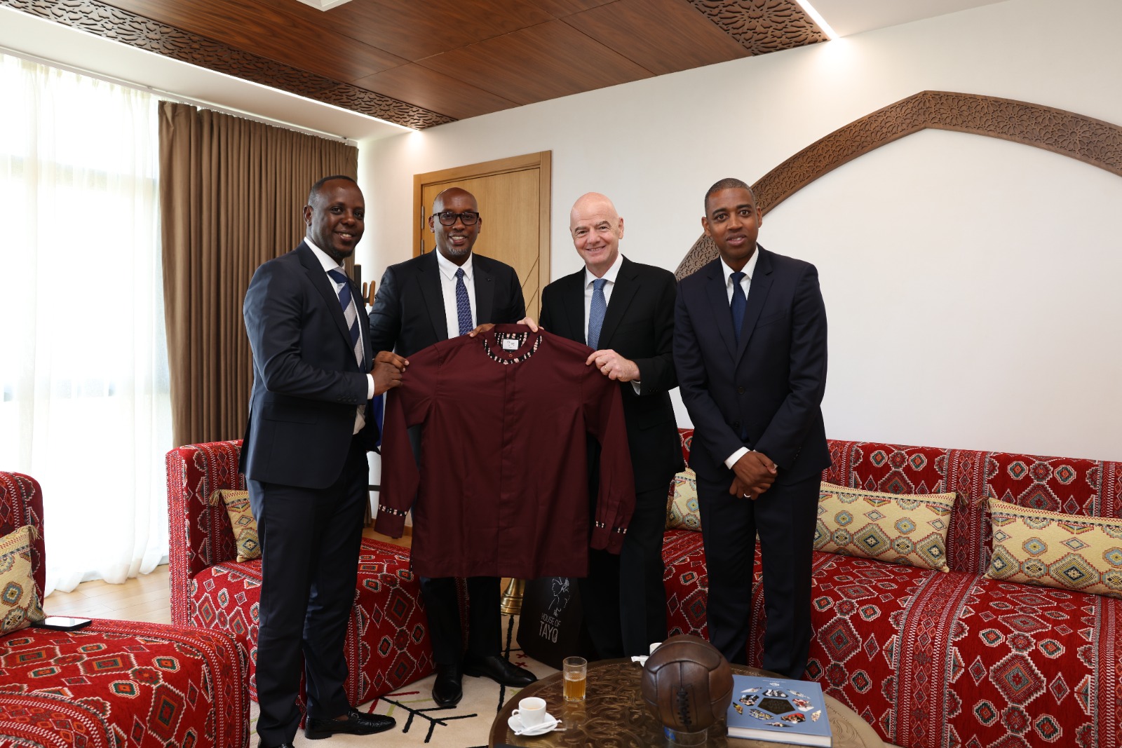 The high-level meeting with FIFA President Gianni Infantino took place on Friday, September, 2025.