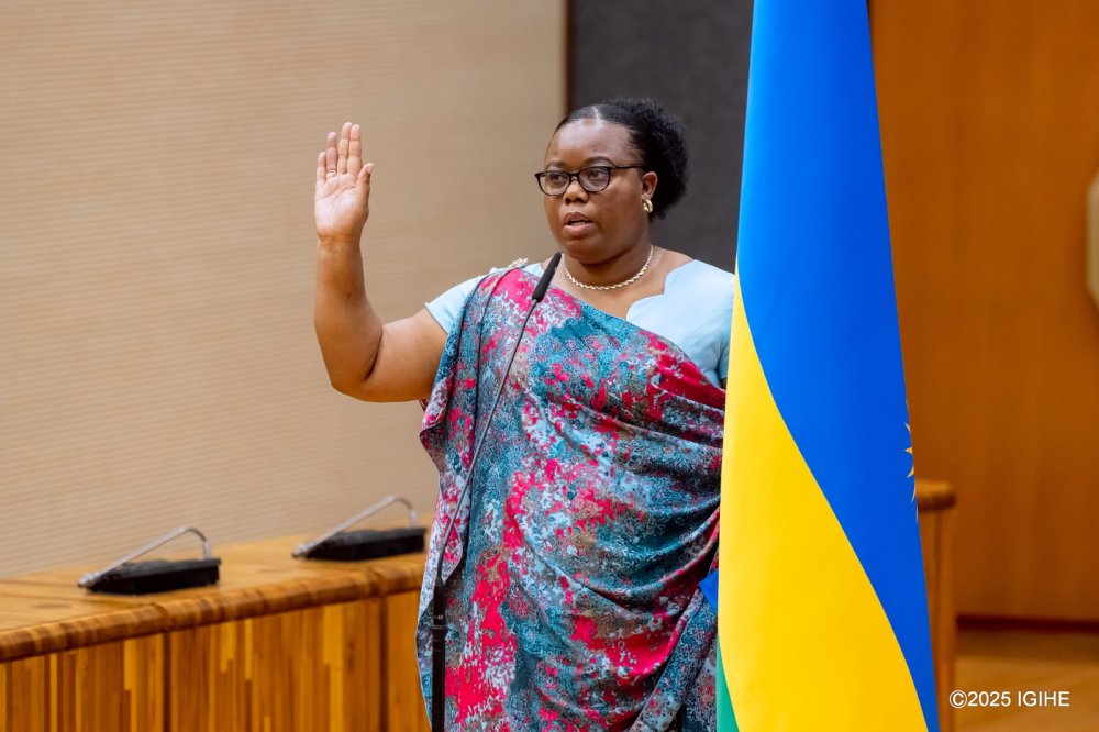 Dr Solange Uwituze spoke about the areas she will focus on in her new role.