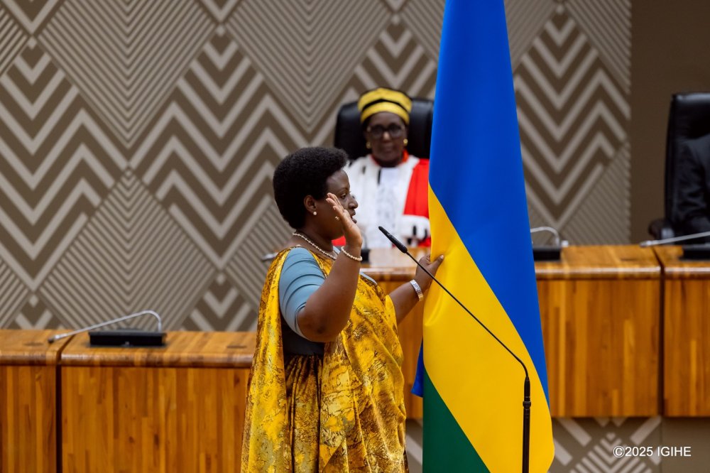 Appointed Minister of State in MINAFFET, Dr. Kayitesi previously served as a Senator and chaired the Committee on Political Affairs and Governance.
