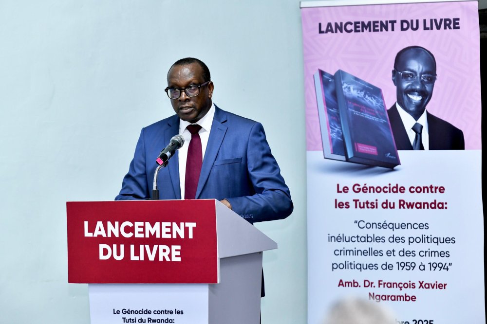 Minister Bizimana urged Rwandan youth to take responsibility by reading, sharing, and defending historical accounts.