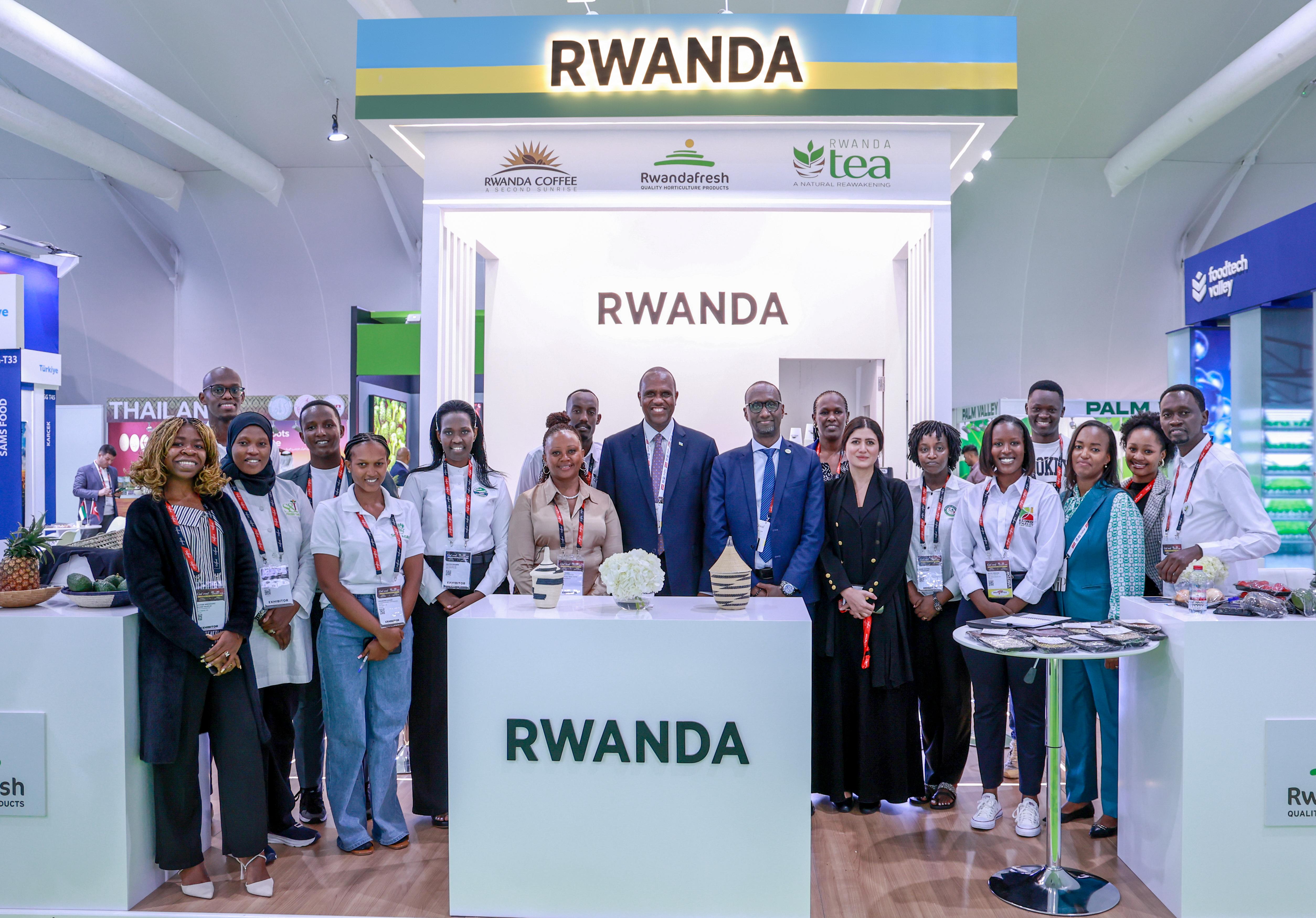 At the annual Gulfood Exhibition Rwanda is represented by the National Agricultural Export Development Board (NAEB) along with Rwandan producers seeking to expand their products to international markets.