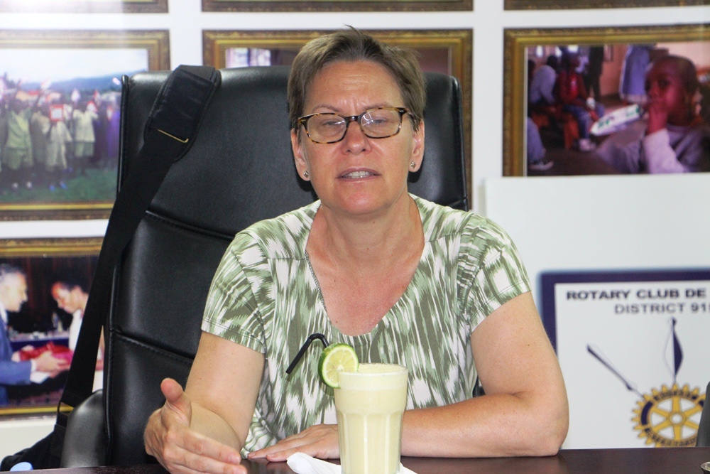 Beth A. Payne expressed her pride in seeing the growth and success of the Kigali Public Library
