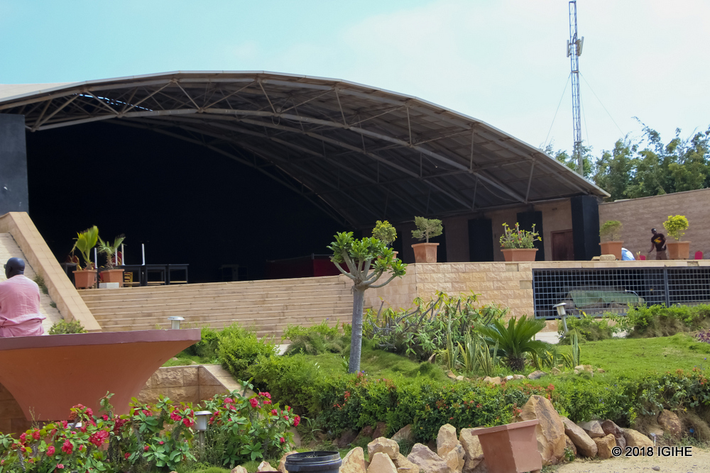 Outside the monument, there's a place where concerts are mostly held. Recently, Davido held his 30 Billion concert here