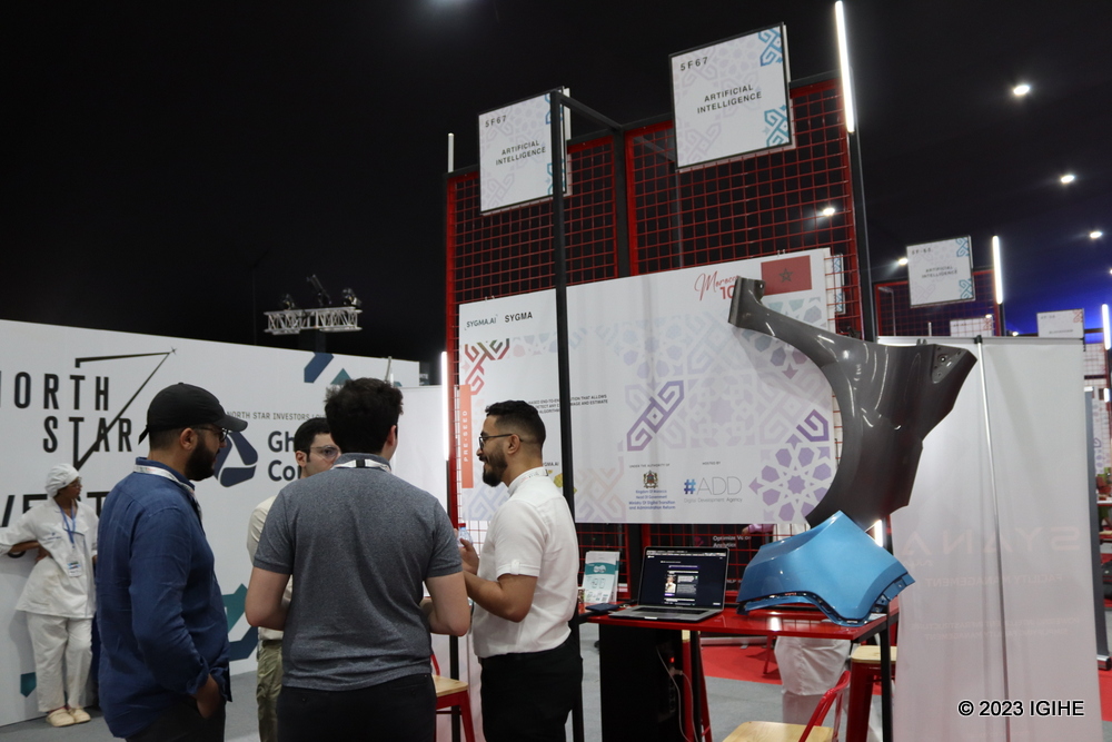 Sygma.Ai was among tech companies that showcased innovations at the inaugural GITEX Africa Summit.