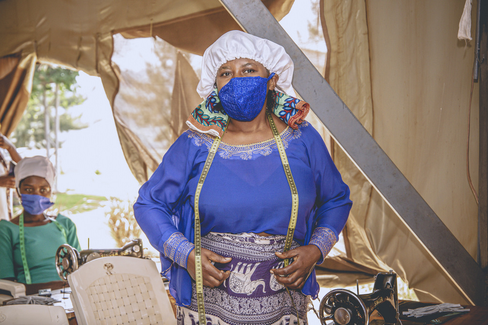 Gahaya Links was among the first companies approved to manufacture and sell protective face masks at an affordable price. 