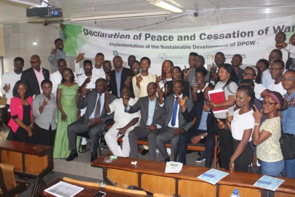 Participants of Symposium on the Declaration of Peace and Cessation of War (DPCW)