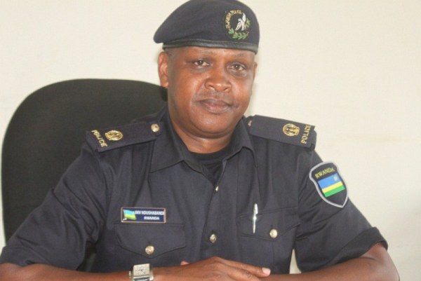 Superintendent Jean Marie Vianney Ndushabandi, the spokesperson of traffic police