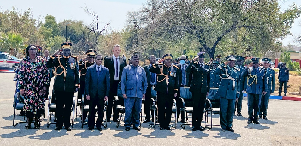 The colourful Change of Command ceremony was presided over by Namibia's Minister of Home Affairs, Immigration, Safety and Security, Dr. Albert Kawana.