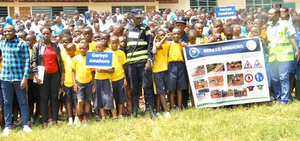 Rwanda National Police (RNP) resumed the joint awareness campaign in primary and secondary schools to educate students on road safety rules and regulations.