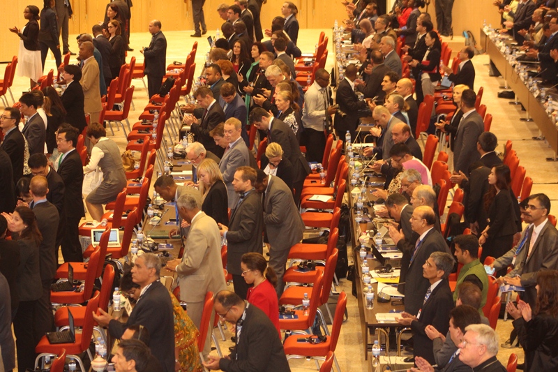 Participants of the 28th meeting of Parties to the Montreal Protocol