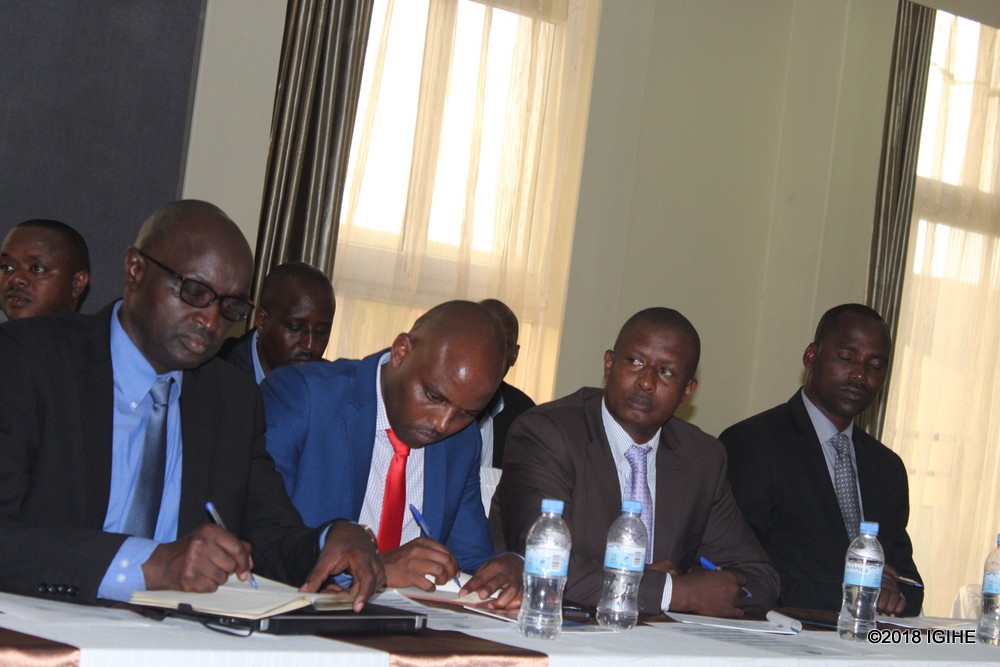 Rwanda Investigation Bureau (RIB) staff urged on professionalism. 