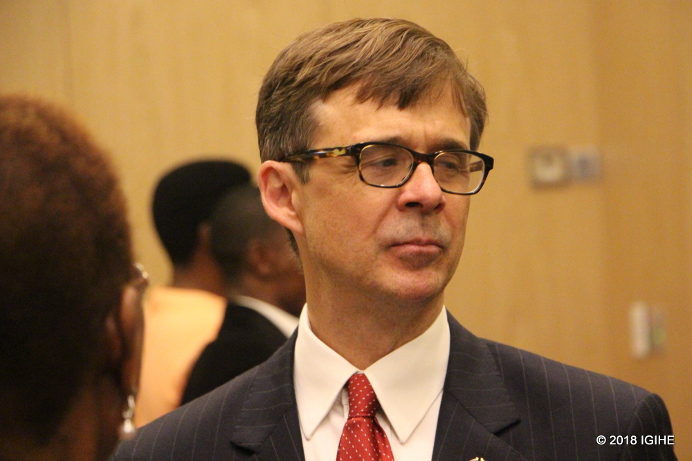 Also present at the event, was the American Ambassador Peter H. Vrooman