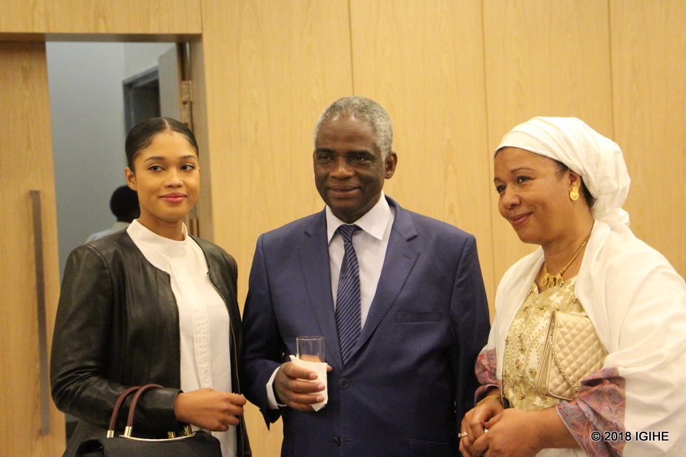 Ambassador Oumar Daou of Mali (middle) was also present at the event