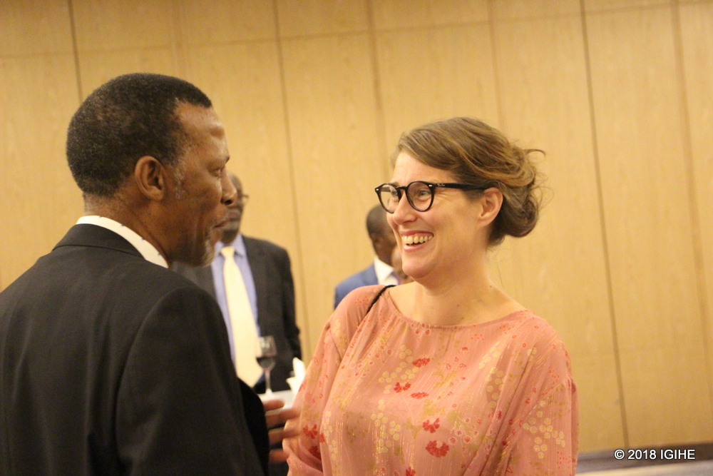 Swedish ambassador Jenny Ohlsson, among the delegates who had graced the event