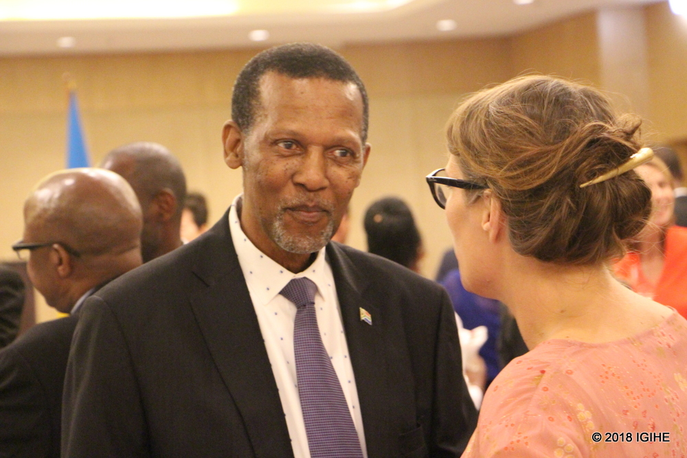South African High Commissioner to Rwanda, George N. Twala, was also present in the celebrations