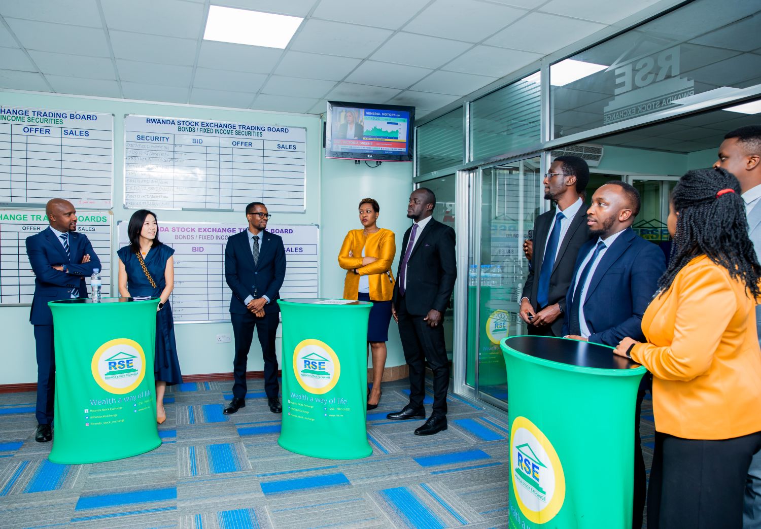 According to RSE CEO, Pierre Celestin Rwabukumba, at least Frw 98 billion was mobilised through the primary market, spearheaded by the issuance and listing of two Treasury bonds under the regular Treasury bond programme.
