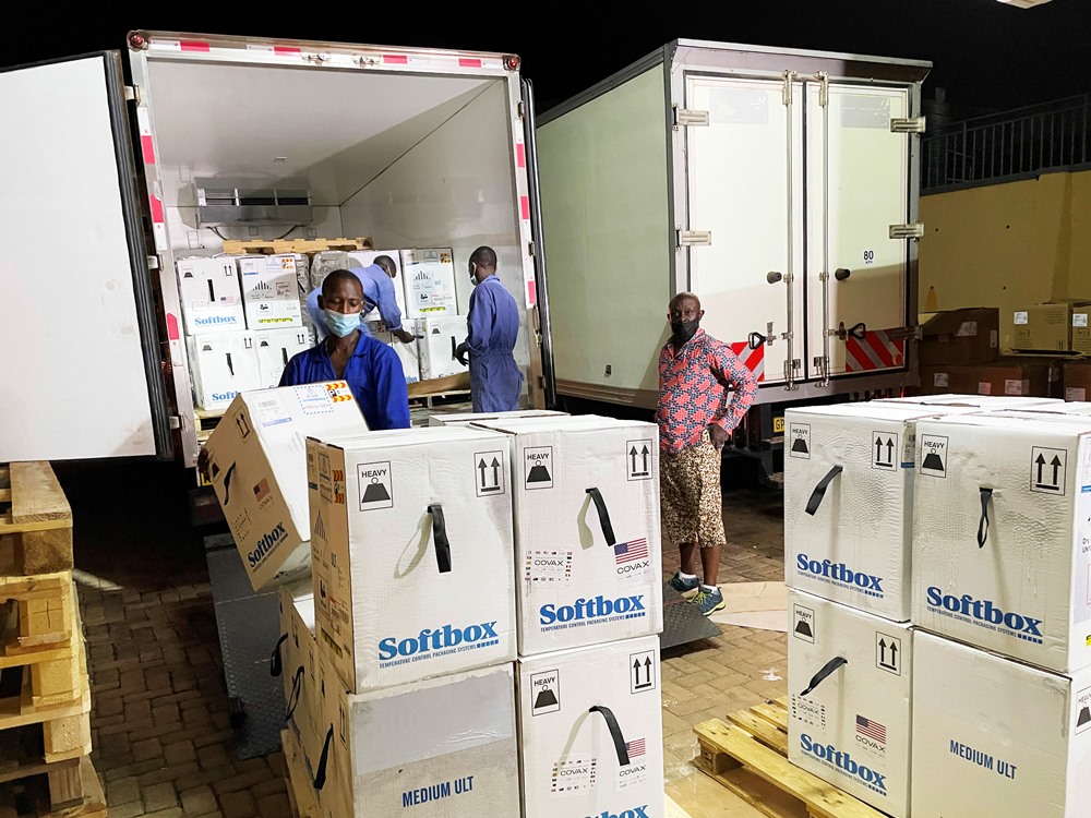 US donation of COVID-19 vaccine doses to Rwanda has reached nearly 2 million.  
