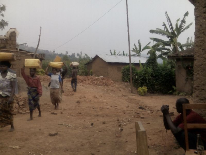 It takes a long way to access water facilities
