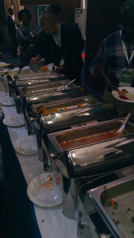 various participants lamented insufficient portions while others in the queue reached the cafeteria section when the food was finished with nothing left in the kitchen to replenish the dishes