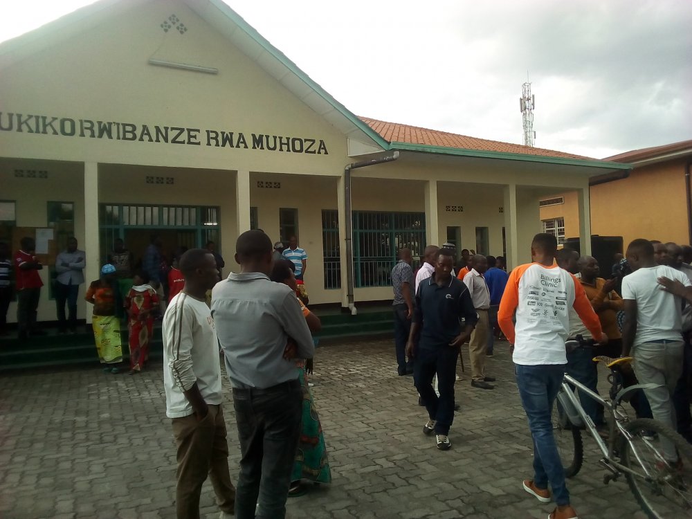 The court hearing which was postponed twice attracted huge crowds from Muhoza village where the crimes were committed.