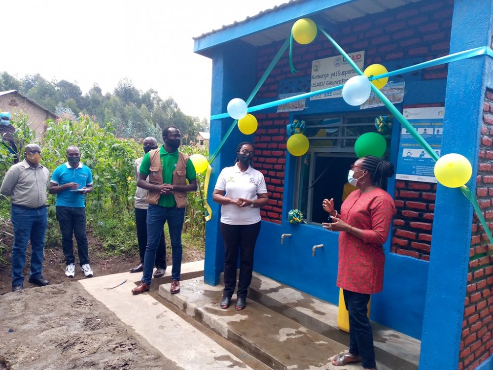 Some locals who used river water said they were relieved to access the new facilities for they had been taking dirty water from the streams, 