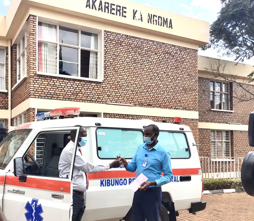 The ambulance was handed over on Monday, July 13, 2020, by the Ngoma District Administration to help hospitals provide better services to their patients.
