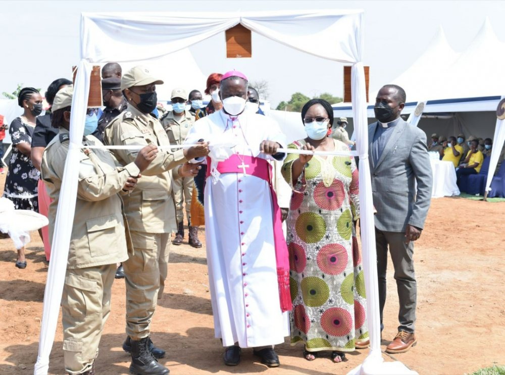 The workshop launched on Thursday 28th July 2022, was built by Byumba Catholic Diocese in collaboration with Oxfam.