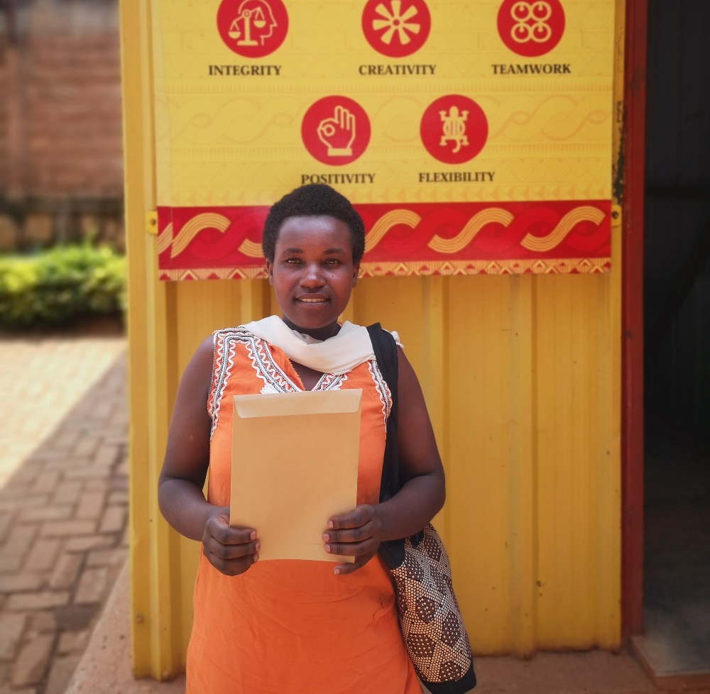 Christine is thankful to the Mr. Ivan, SKOL’s CEO for having kept his word and allowed her son to attend school. 