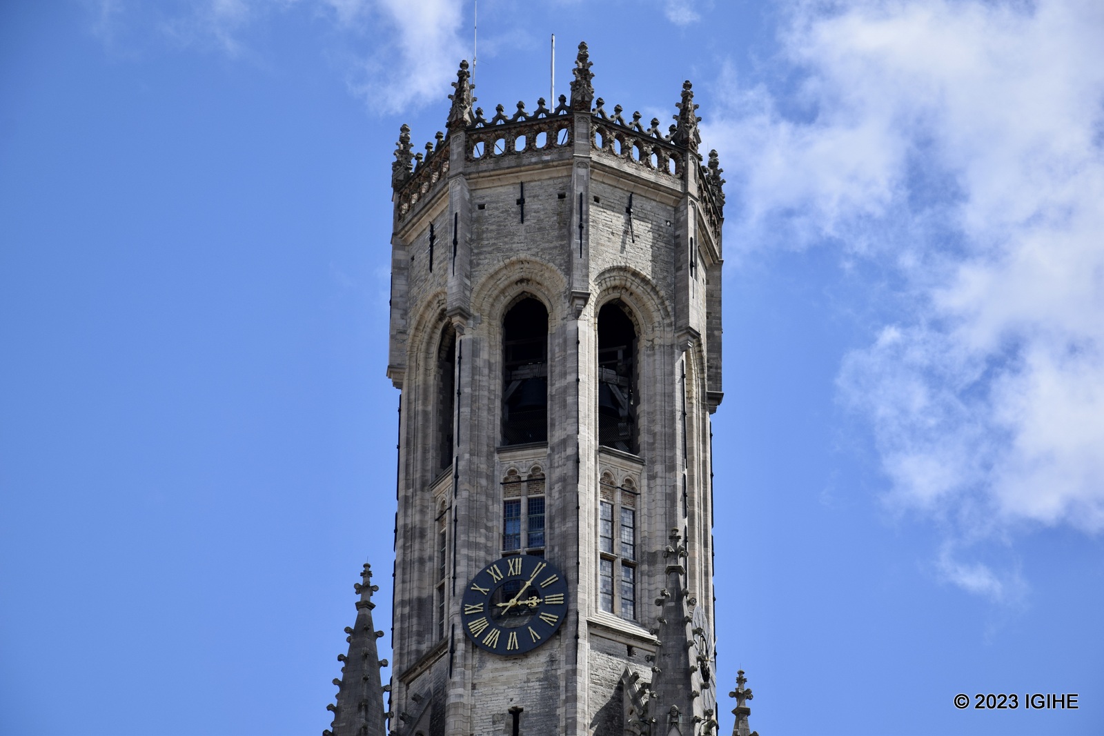 "Marché des Halles du Beffroi" tower is among attractions of the city.