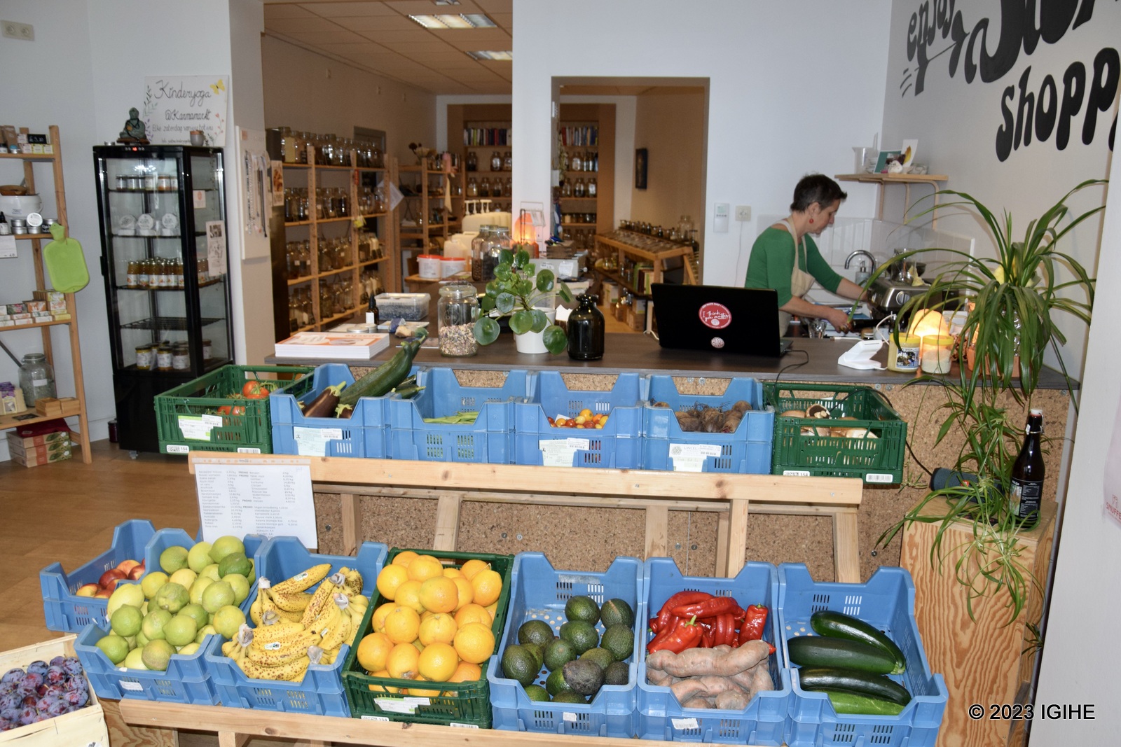 Isabelle Descheemaeker, is among sellers of local produce who spoke to IGIHE.