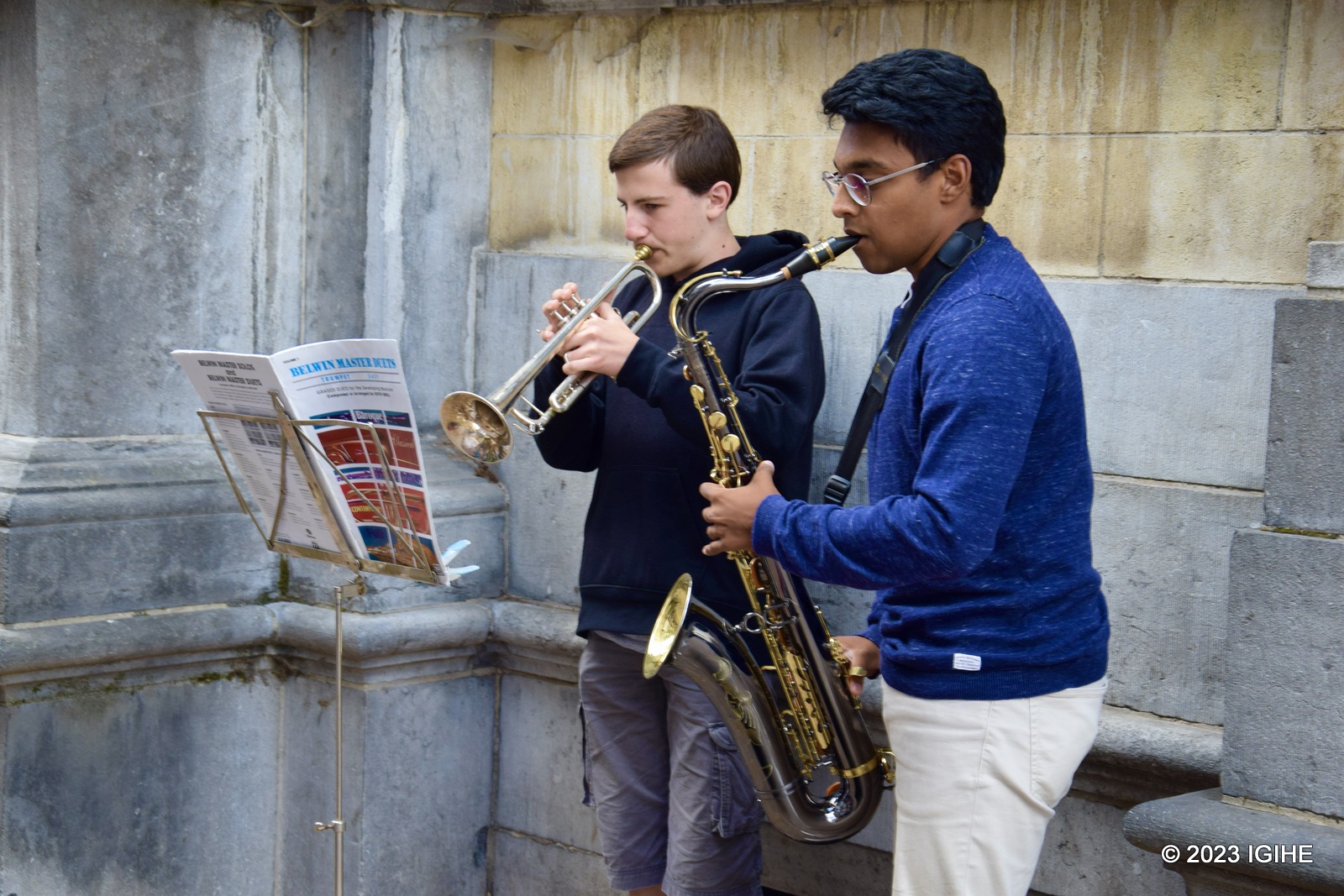 The area is also graced with various performances.
