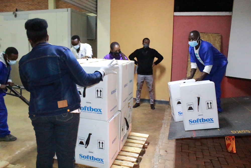 The latest donation brings the total current U.S. donation of COVID-19 vaccines to Rwanda to 3,295,730 doses.