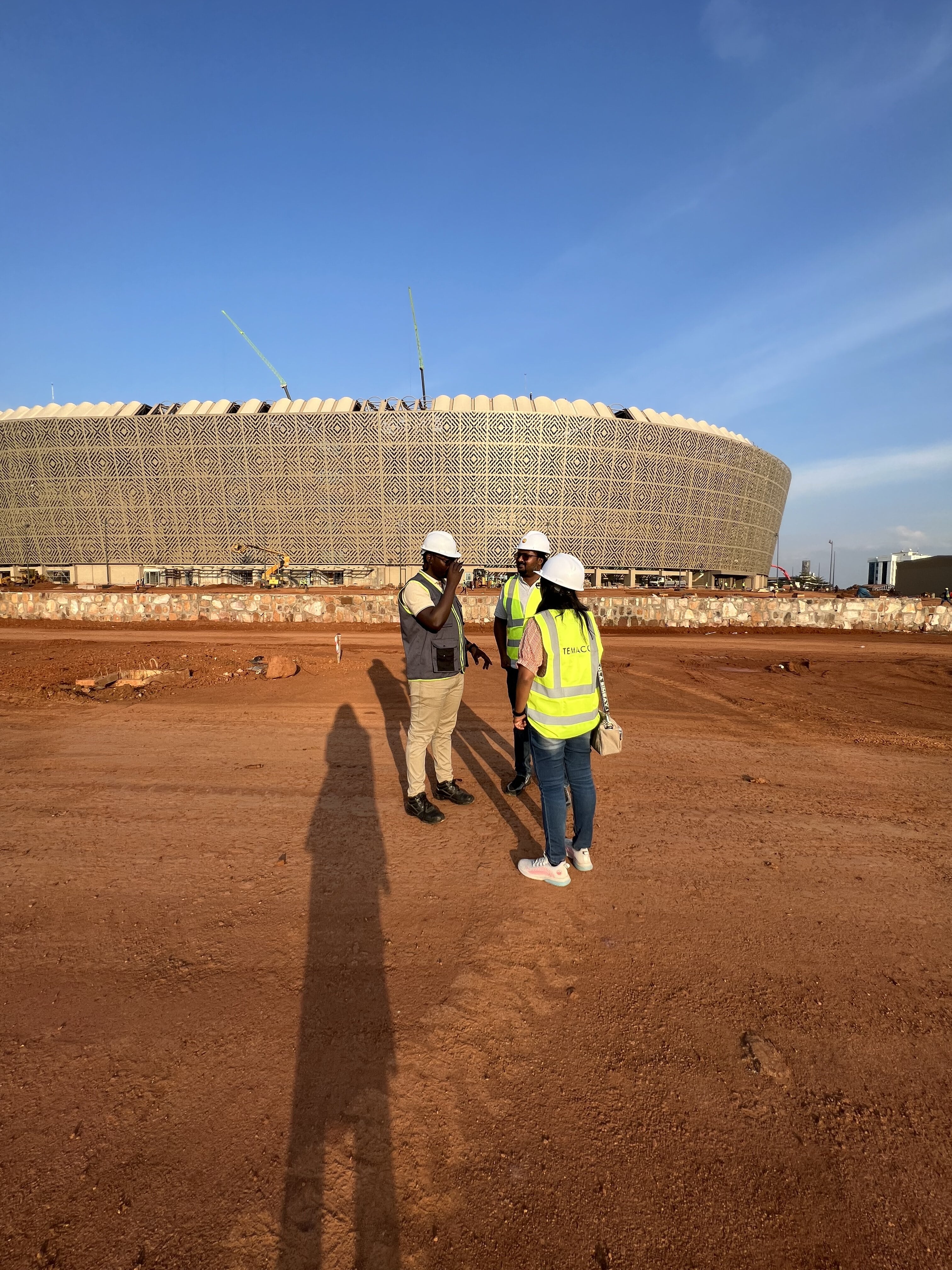 Last year, Emmanuel Tuyisenge supervised work on the exterior design of Amahoro Stadium