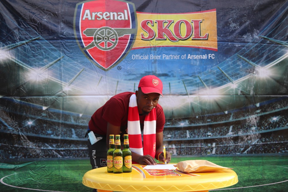 Wanyanza thanked SKOL Brewery Ltd for refunding their tickets.