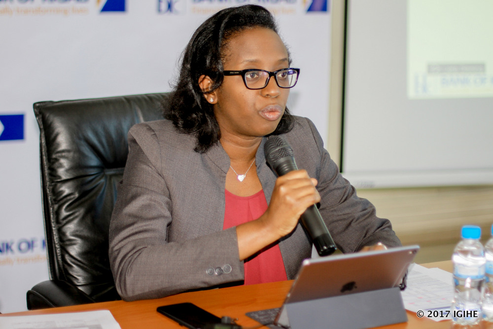 The CEO of BK, Dr Diane Karusisi told the media that they want to increase loans to spur development.