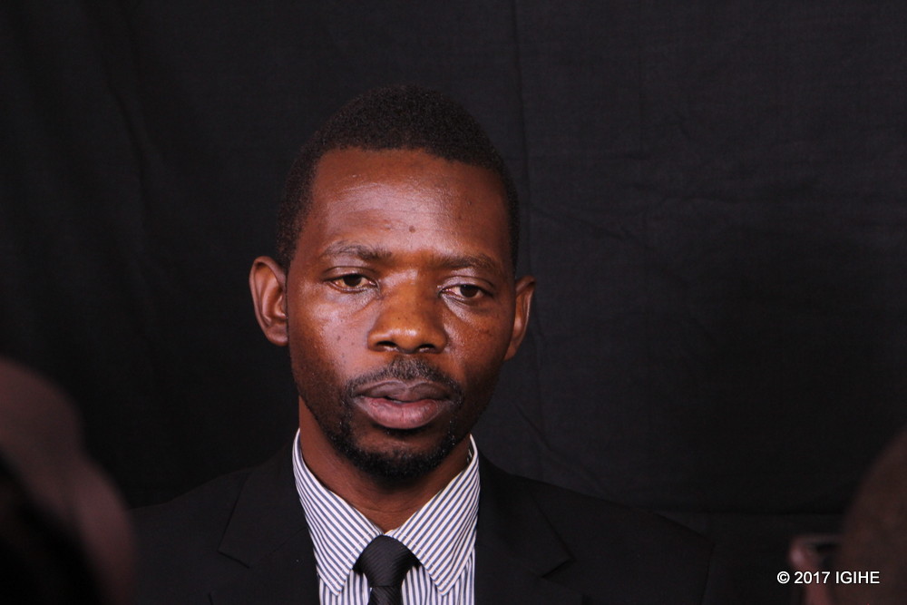 Presidential aspirant Mpayimana Philippe