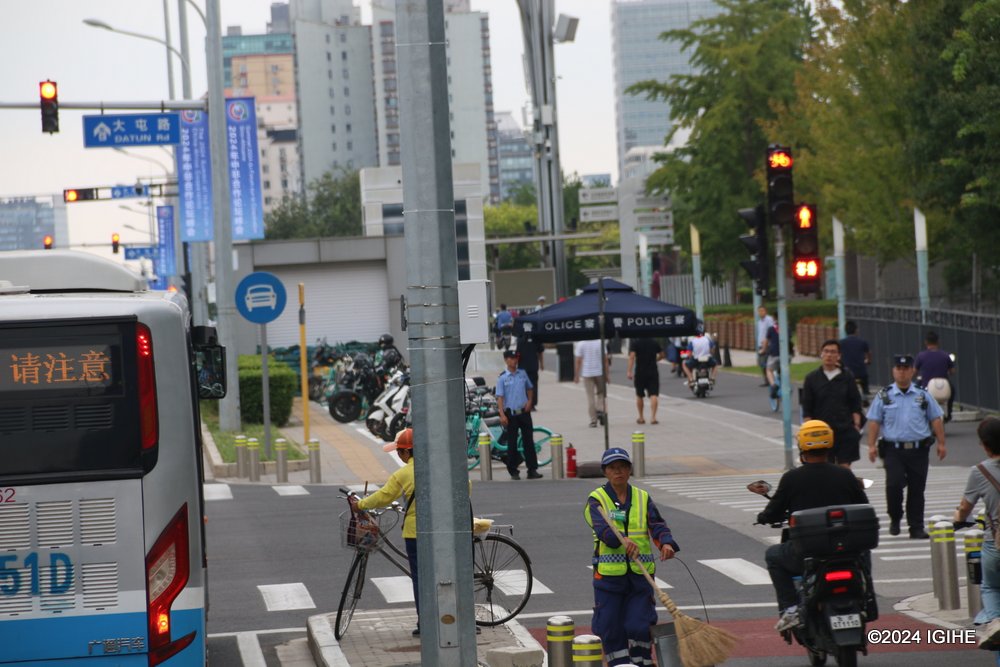 Beijing’s roads come alive with the anticipation of the upcoming summit.