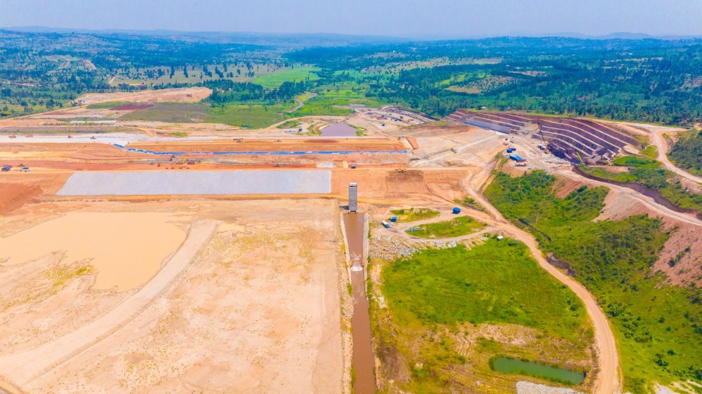 The total construction cost of the dam is estimated at €121.5 million.