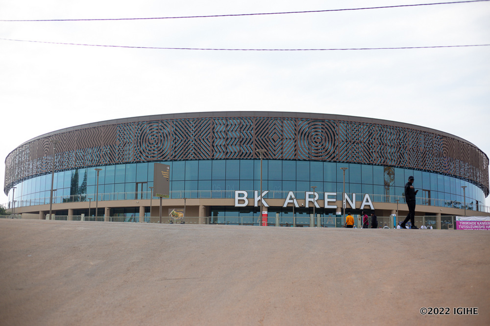 Participants of the mass sporting event set off from BK Arena in Remera.  