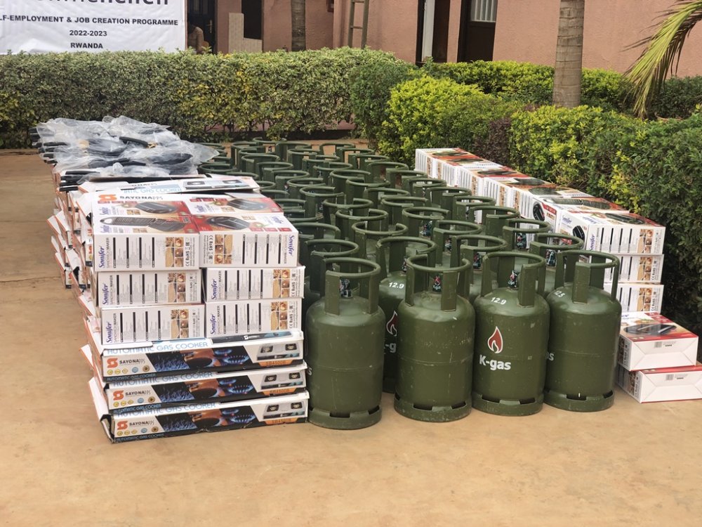 Graduates in culinary arts also expressed delight for the donation of essential items including cookers and gas cylinders.   