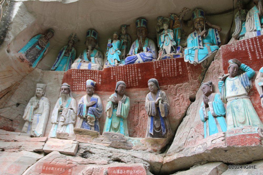 Mount Baoding, Mount Beishan, Mount Shizhuan, Mount Nanshan, and Mount Shimen are just a few of the spectacular sites where these cliff-side carvings stand.