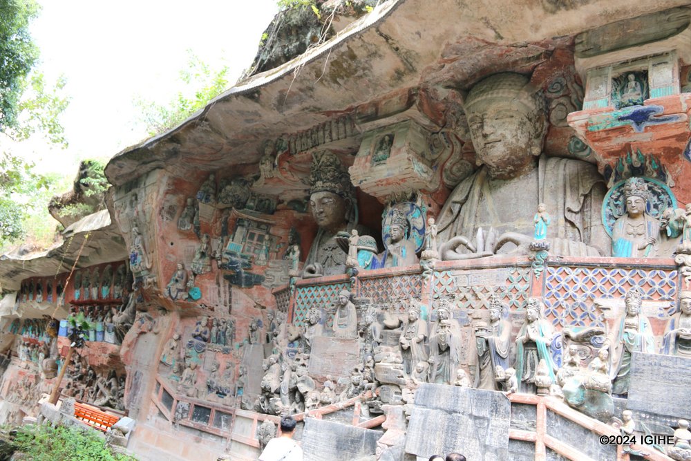 The true magic of the Dazu Rock Carvings lies in their detailed craftsmanship and striking innovation.