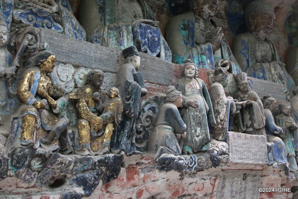 Dazu Rock Carvings thrived in the Northern and Southern Song Dynasties, and continued in the Ming and Qing Dynasties.
